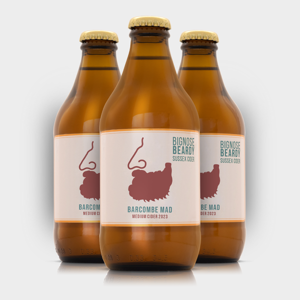 Single Batch Case of Barcombe Mad 2023 Medium Cider