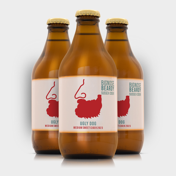 Single Batch Case of Ugly Dog 2023 Medium Sweet Cider